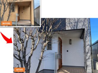 島田市竹下M様邸|外壁塗装工事・屋根塗装工事|外壁塗装２