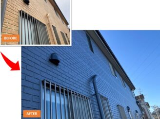 島田市竹下M様邸|外壁塗装工事・屋根塗装工事|外壁塗装１