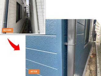 静岡市駿河区中島|K様邸|外壁塗装工事・屋根塗装工事|雨樋