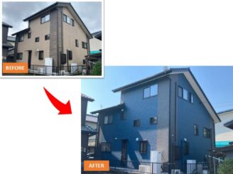 島田市伊太|I様邸|外壁塗装工事|外壁塗装